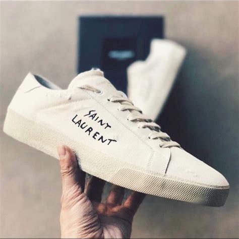 sneakers femme yves saint laurent|yves Saint Laurent sneakers men's.